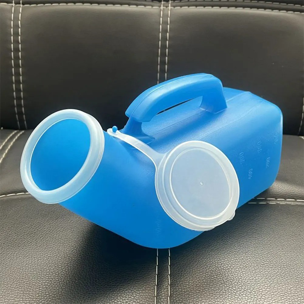 1200ml Portable Urinal Bottle with Lid for Men Travel Camping Leakproof Toilet