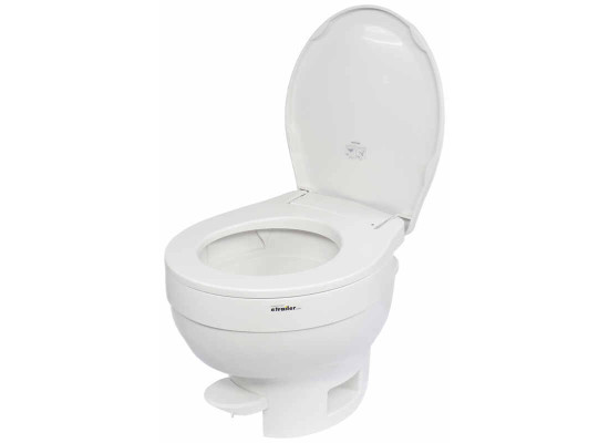 Thetford Aqua-Magic VI RV Toilet – Low Profile – Round Bowl – Slow Close Lid – W