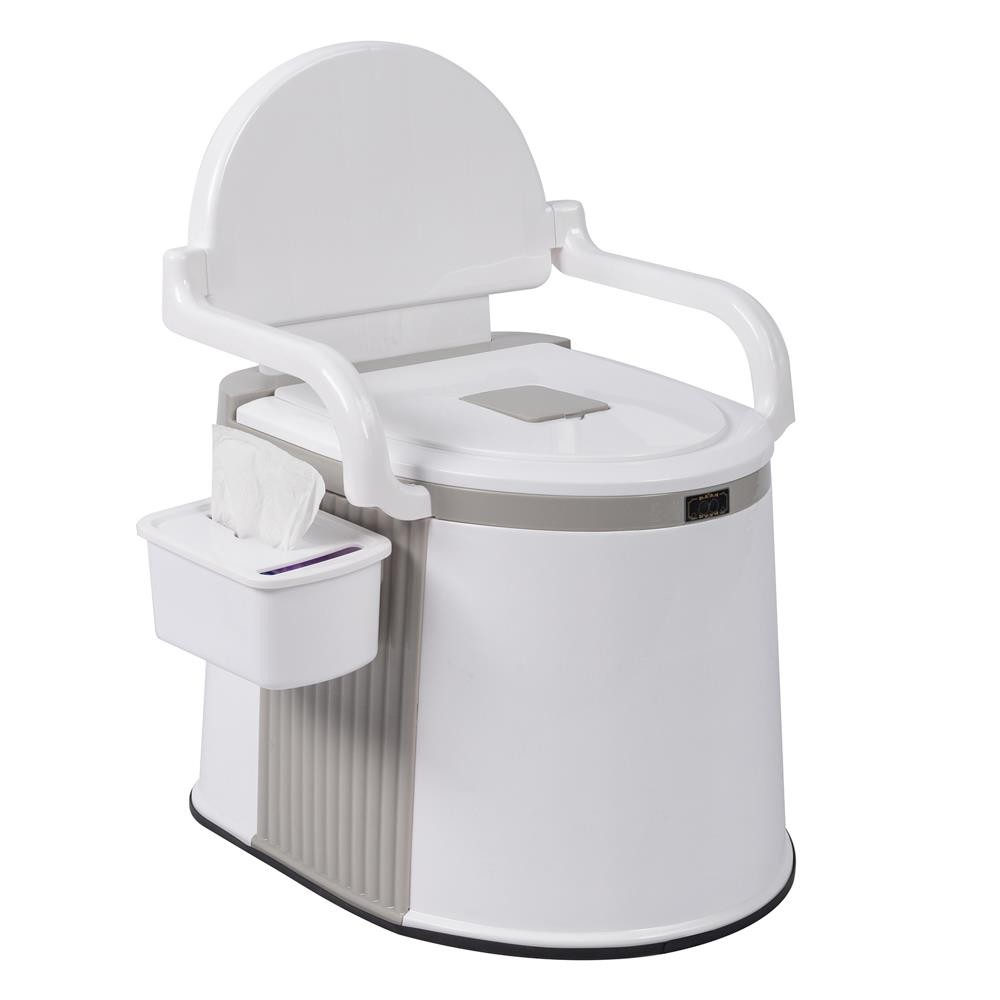 5GAL Camping Portable Toilet Travel Outdoor/Indoor Commode Potty, Tissue Box