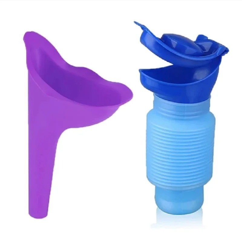 Portable Urinal Emergency Pee Bottle Kit – Collapsible Travel Toilet Camping car