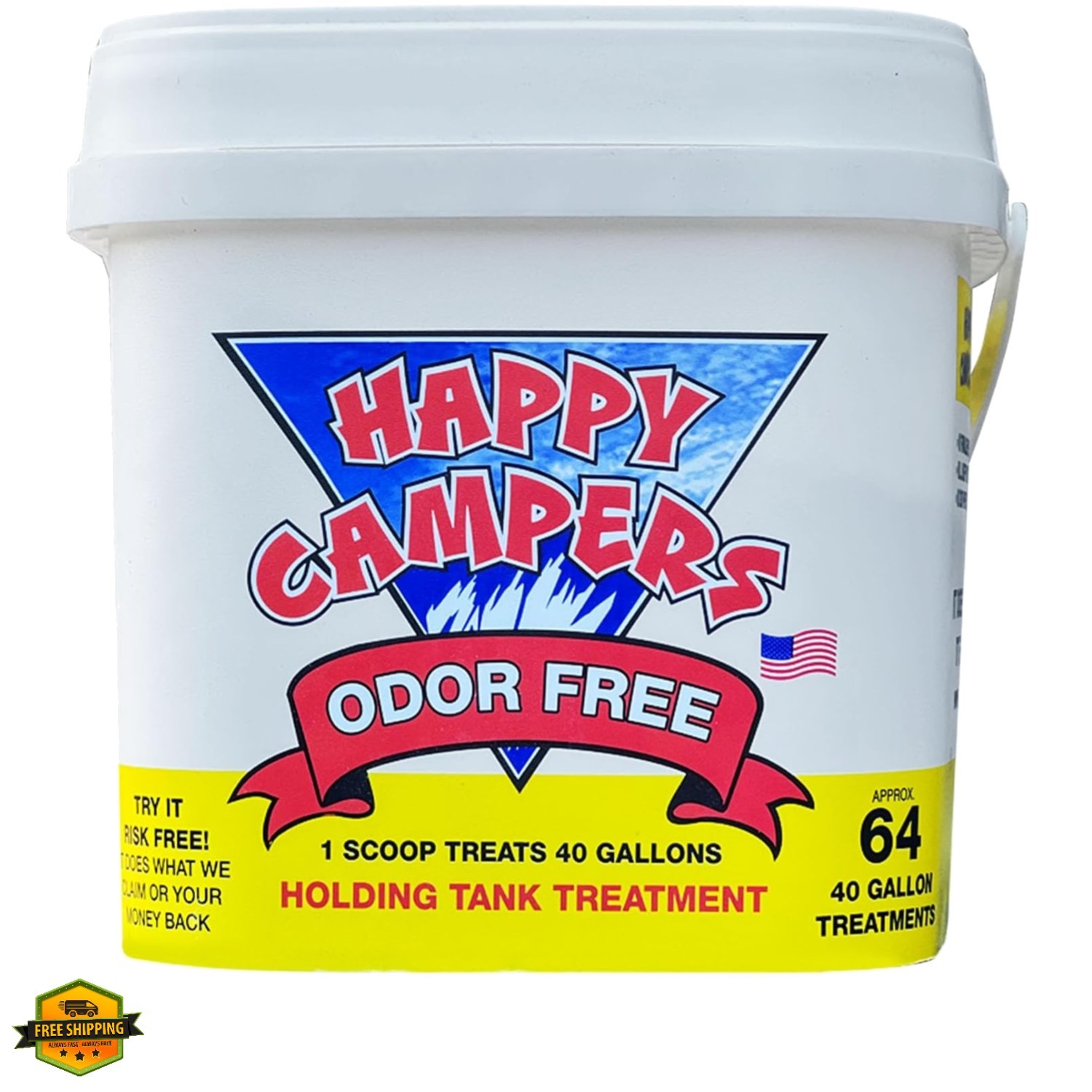 RV Toilet Treatment – Powerful Odor Control, Long-Lasting RV Tank Treatment -…