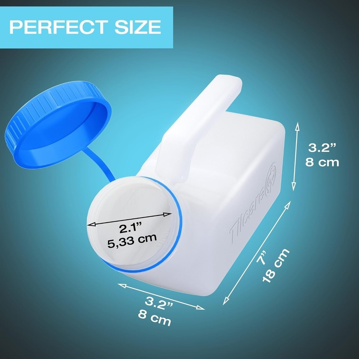 Durable 32oz Urinals for Men – Leak-Proof, Travel-Friendly & Ergonomic Design