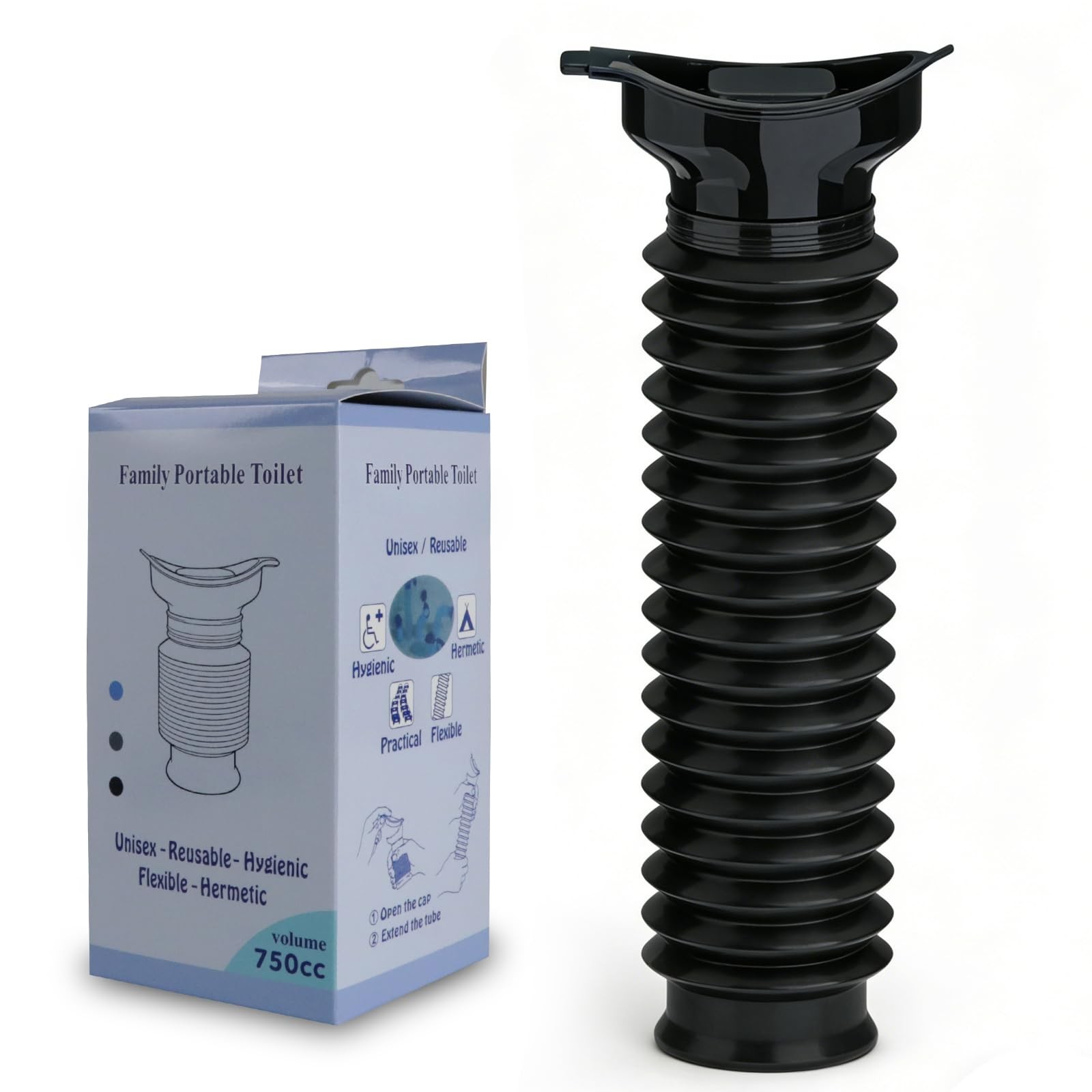 Pee Bottles for Men Adjustable Emergency Urinal 750ml Car Pee Bottle for Men and