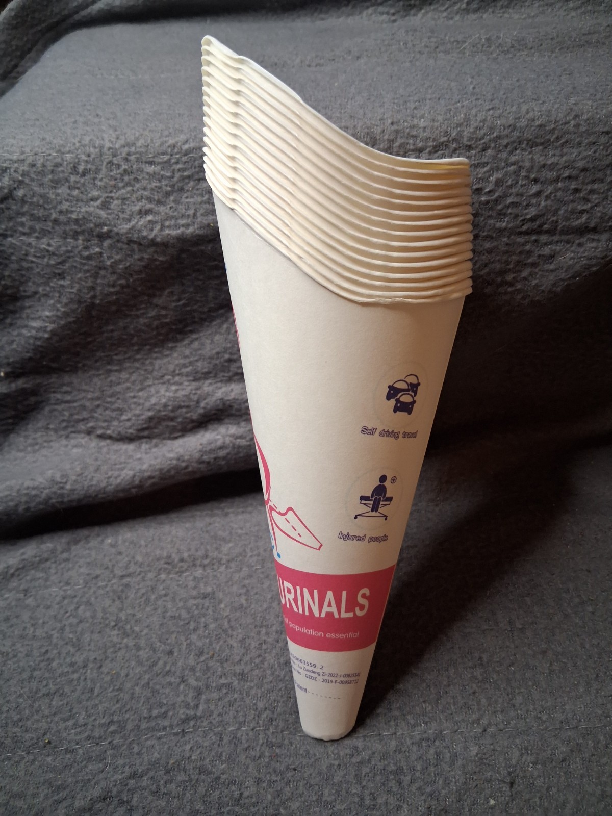 Disposable Pee Funnel Female Urination Device Portable Urinal 15 Pack