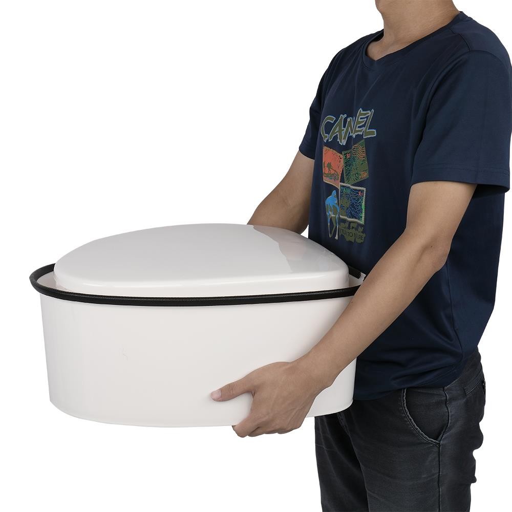 5L Portable Toilet Travel Camping Hygiene Detachable Outdoor Potty Commode