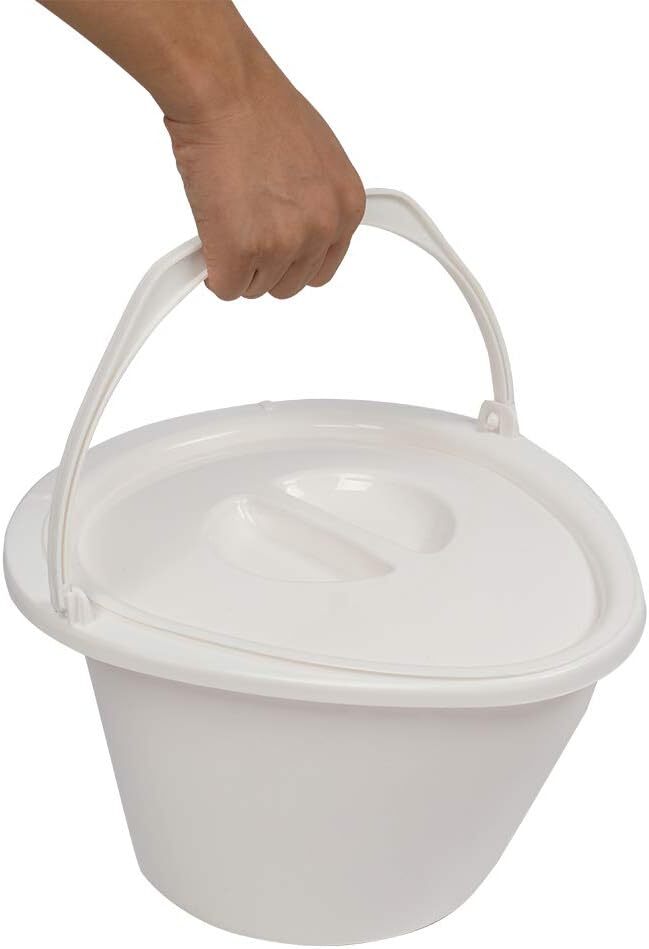 New Porta Potty Portable Toilet Camping Detachable Inner Bucket w/Paper Holder