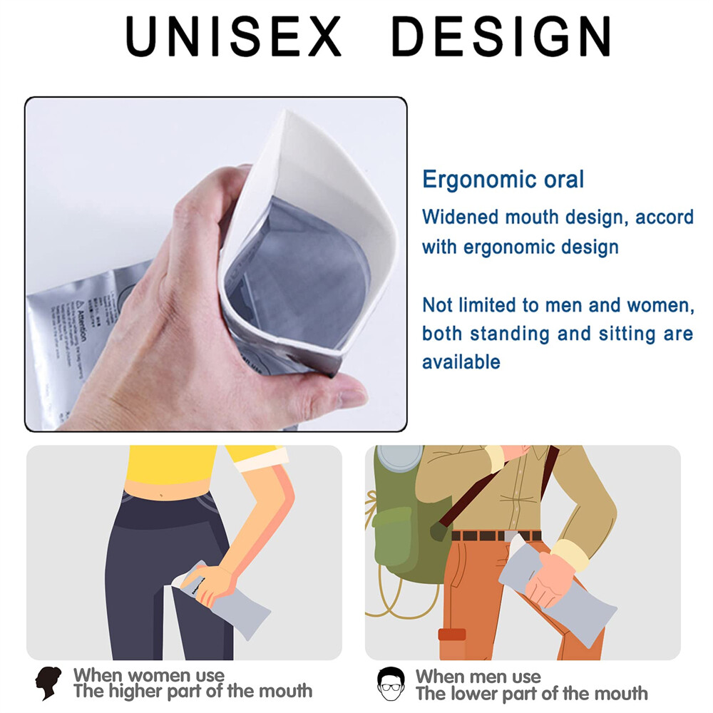 5/10pcs Emergency Portable Car Urine Bag 700ml Mini Toilet Urine Bag Disposable