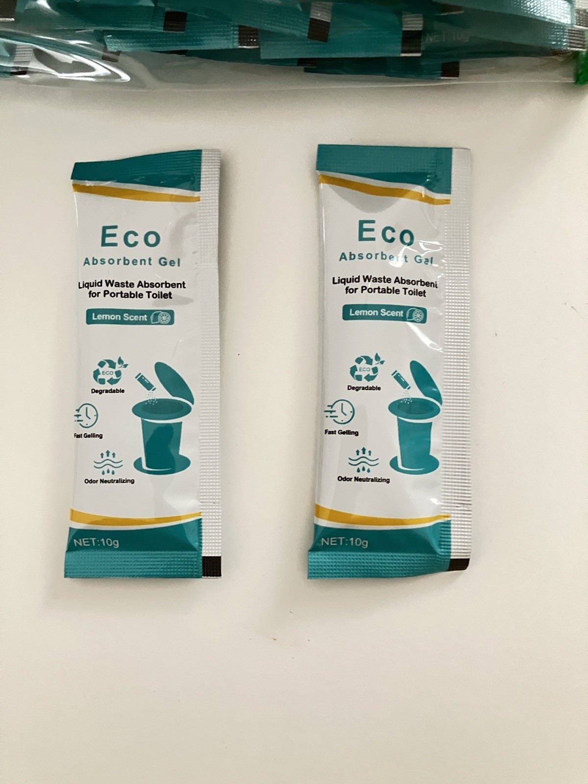 28 Pack Poo Gel for Portable Toilets, Eco Absorbent Powder for Camping Brand New