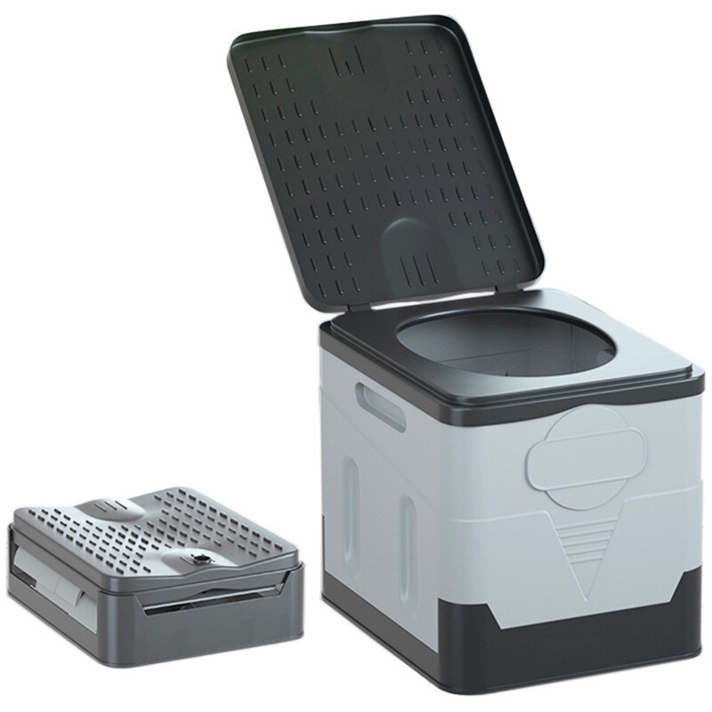 20L Portable Folding Toilet Seat For Camping Toilet Travel Hiking Outdoor Potty