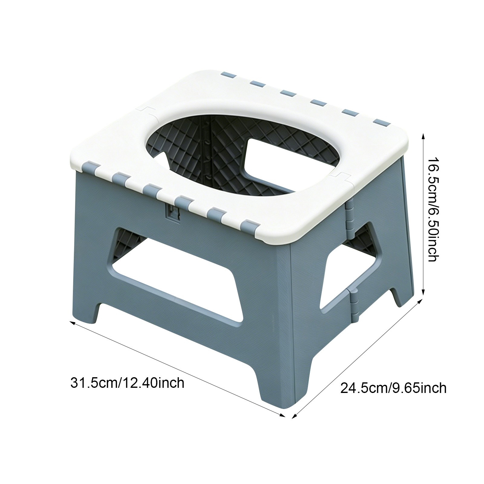 Folding Travel Toilet Portable Camping Toilet Outdoor Emergency Toilet US Ship