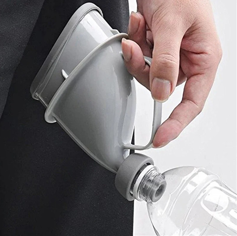 1pc Portable Travel Urinal – Unisex Outdoor Toilet Aid for Camping & Car Use