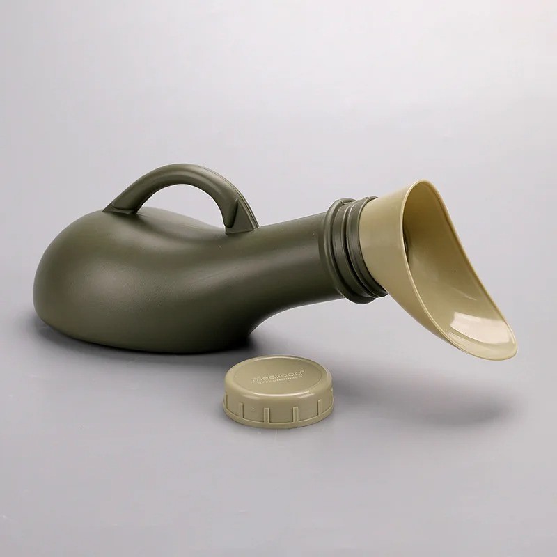 Portable Urinal Bottle with Cap for Men Travel Camping Car Pee Aid
