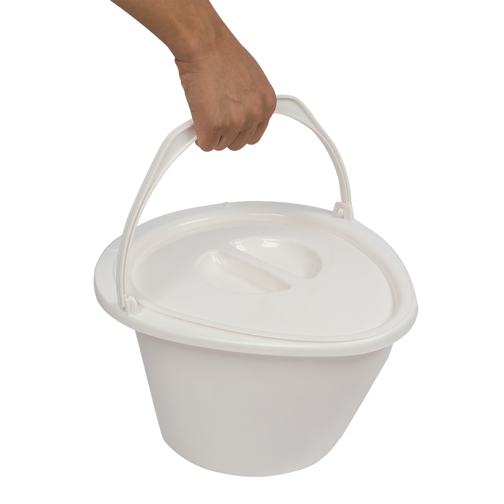 Portable Toilet Anti Slip Camping Commode Potty Odor Proof Mobile Home Hospital