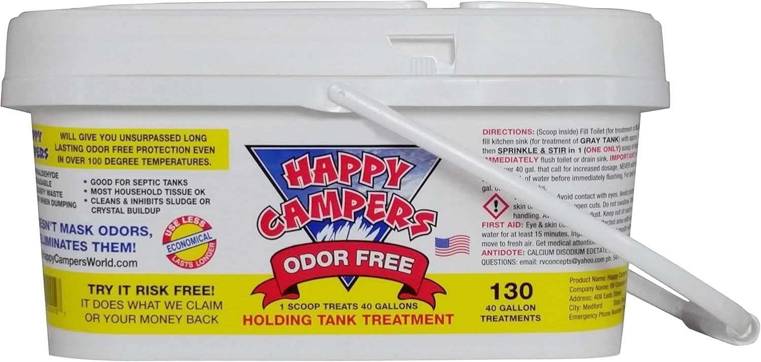 Concentrated RV Odor Control & Maintenance – 130 Treatments for Smooth Dumping