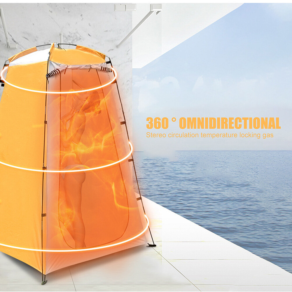Portable Toilet and Privacy Tent for Adults, Pop Up Potty Tents Outdoors Toilets