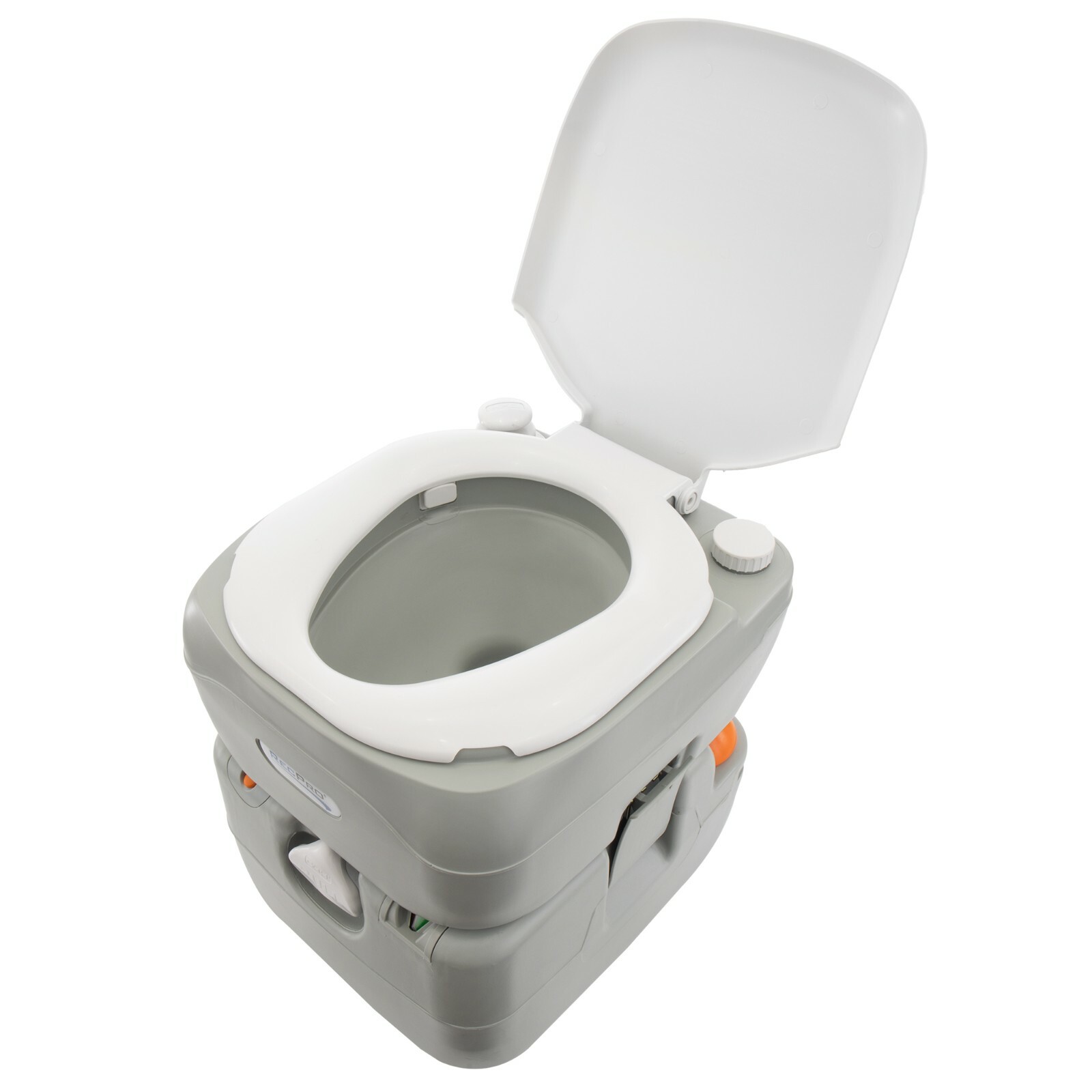 RecPro Newavo SXL Portable RV Toilet 5.8 Gal Capacity Camping Toilet Outdoor