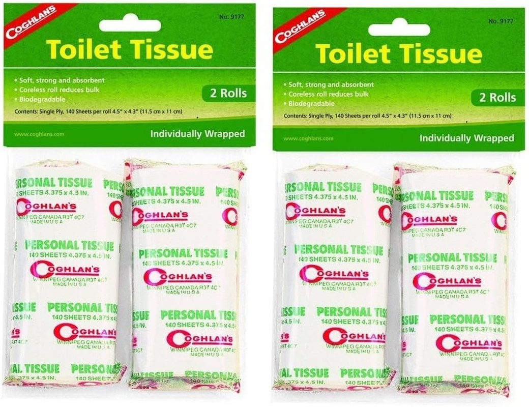 Toilet Tissue – 4 Pack