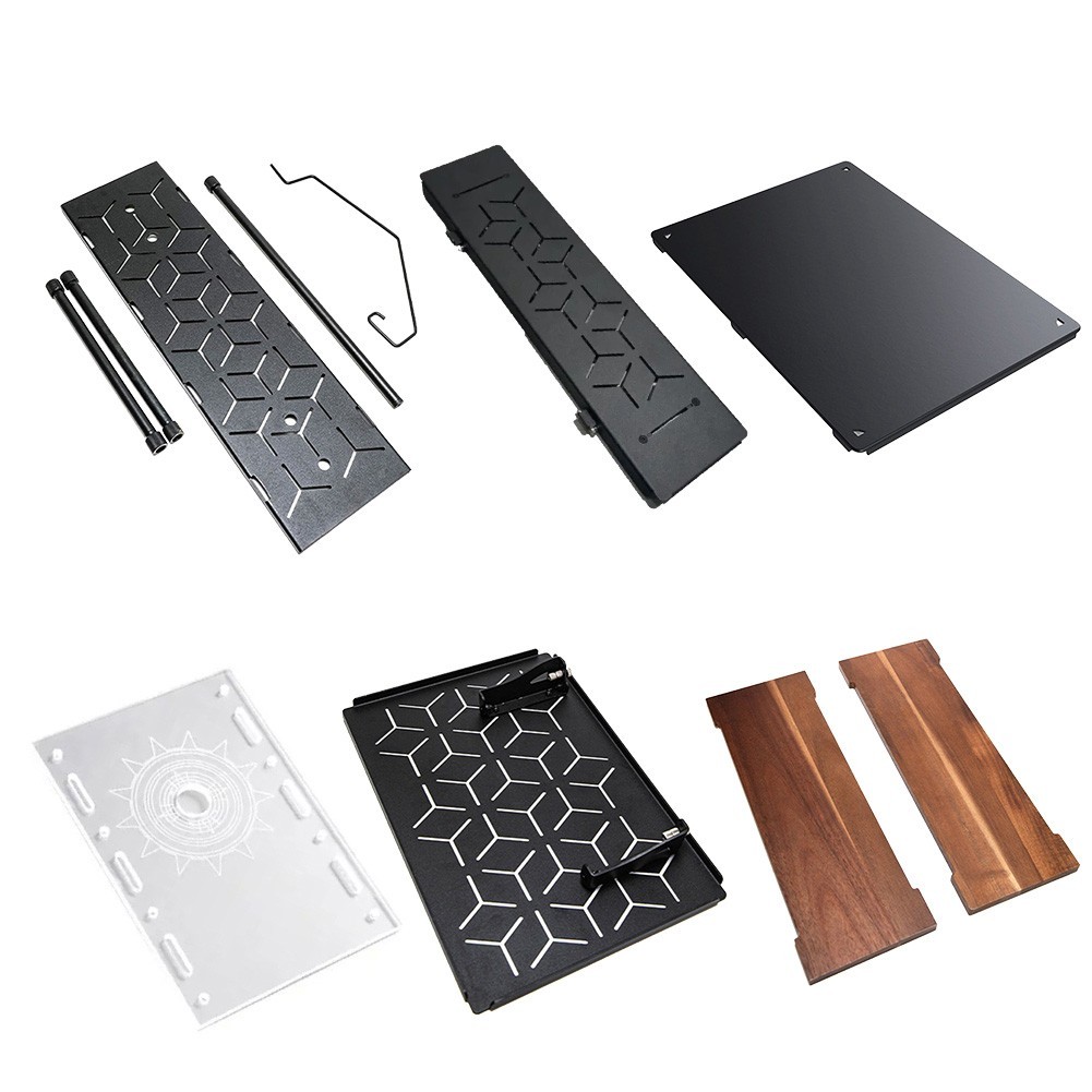 Flexible Setup Aluminum Alloy Camping Tables with Expandable Connection Options