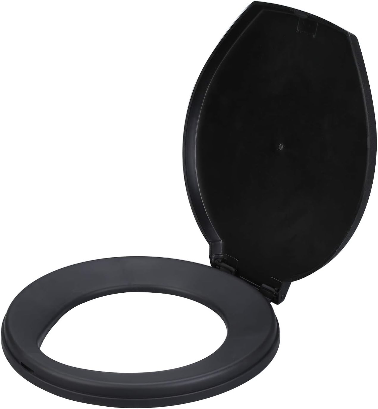 Portable Camping Toilet Seat for 5 Gal Buckets, with Lid Snap-On Emergency To…