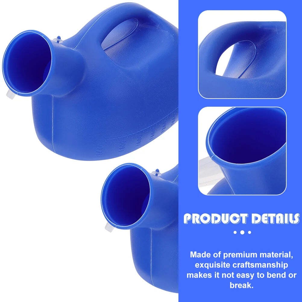 Bottle Pee Urinal Potty Cup Male Men 2000Ml Campingurine Proof Spill