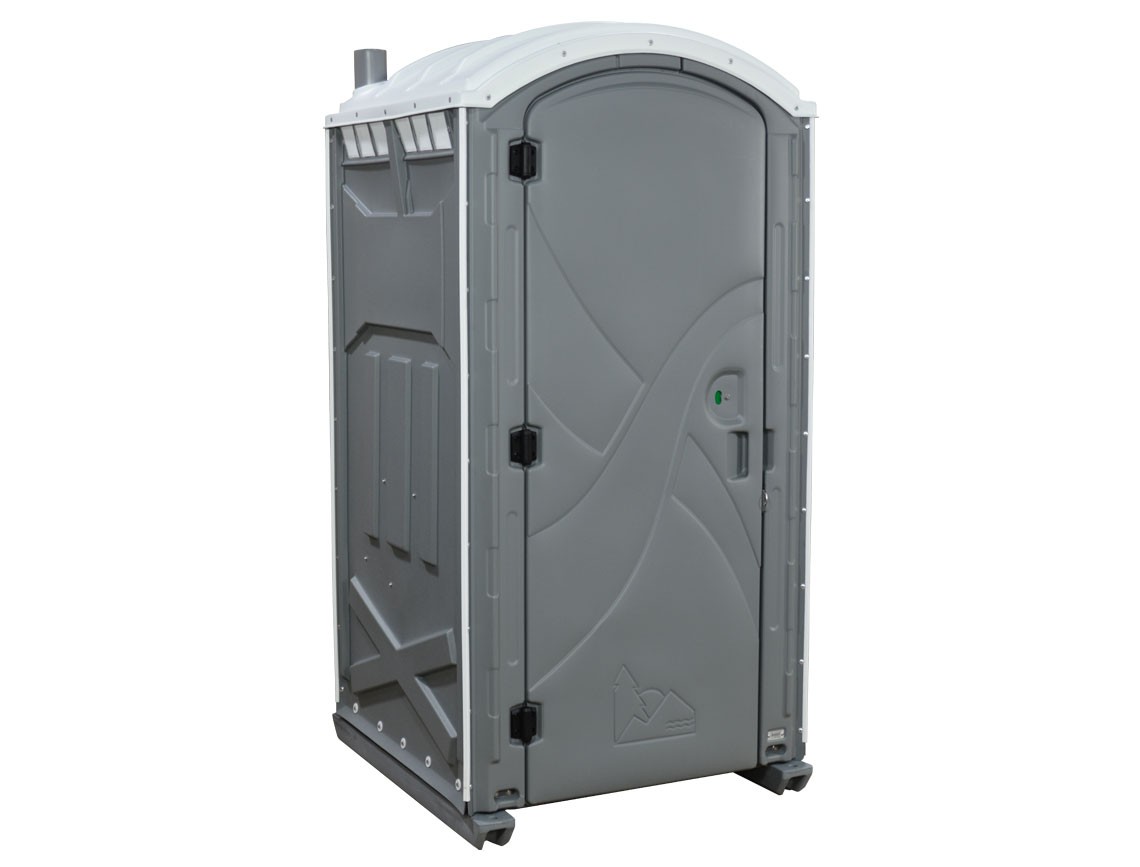 PolyPortables PPAX-05 Axxis Portable Restroom Gray 47″L x 43″W x 92″H