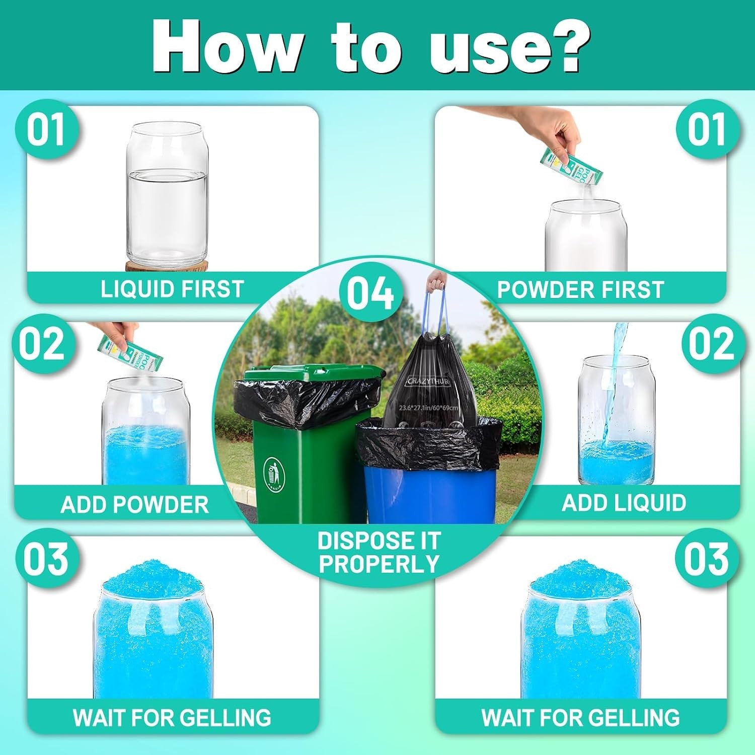 Multi-Purpose Biodegradable Toilet Gel – Perfect for Camping & RV Adventures