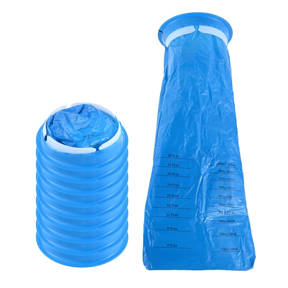 10Pcs 1000ml Portable Vomit Bags Leak-Proof & Portable Sick Bag For Car Travel