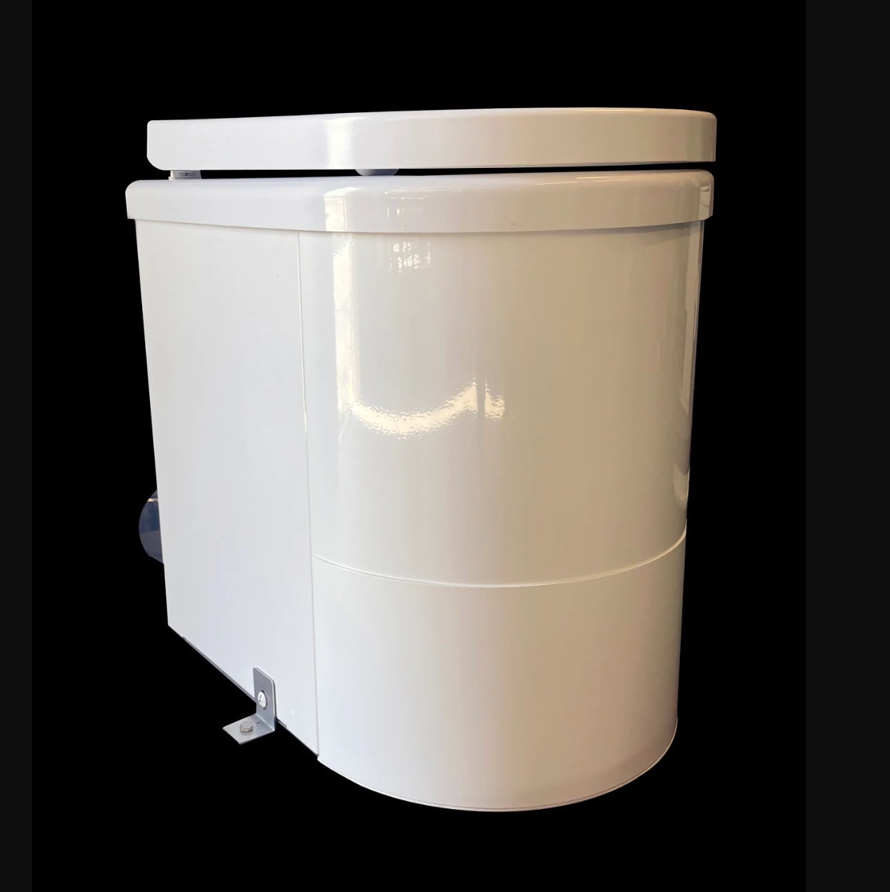 TinyJohn Electric Waterless Incinerating Toilet NO MORE COMPOSTING RV Portable