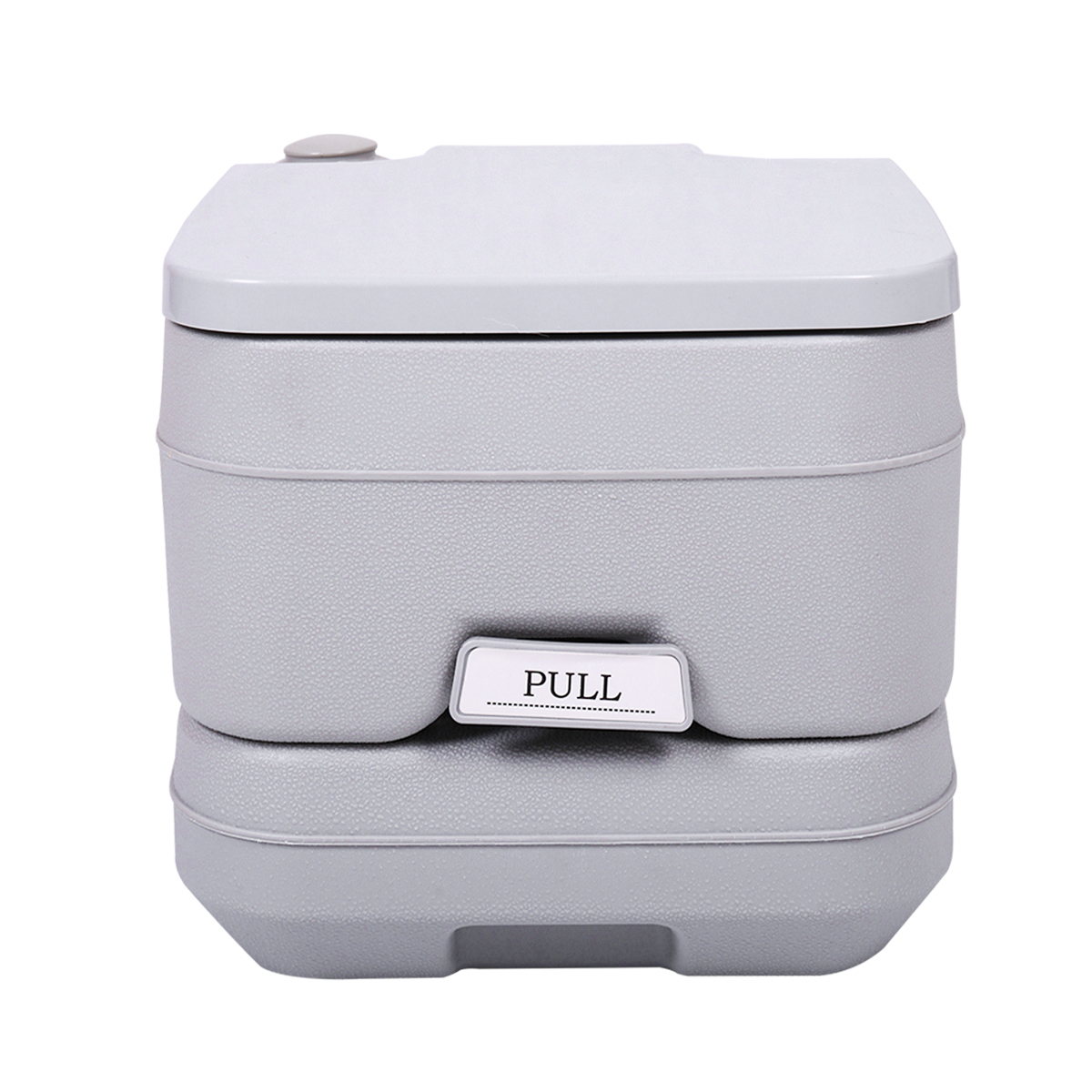 2.6 Gallon Portable Toilet Flush Commode Potty Outdoor Indoor Travel Camping