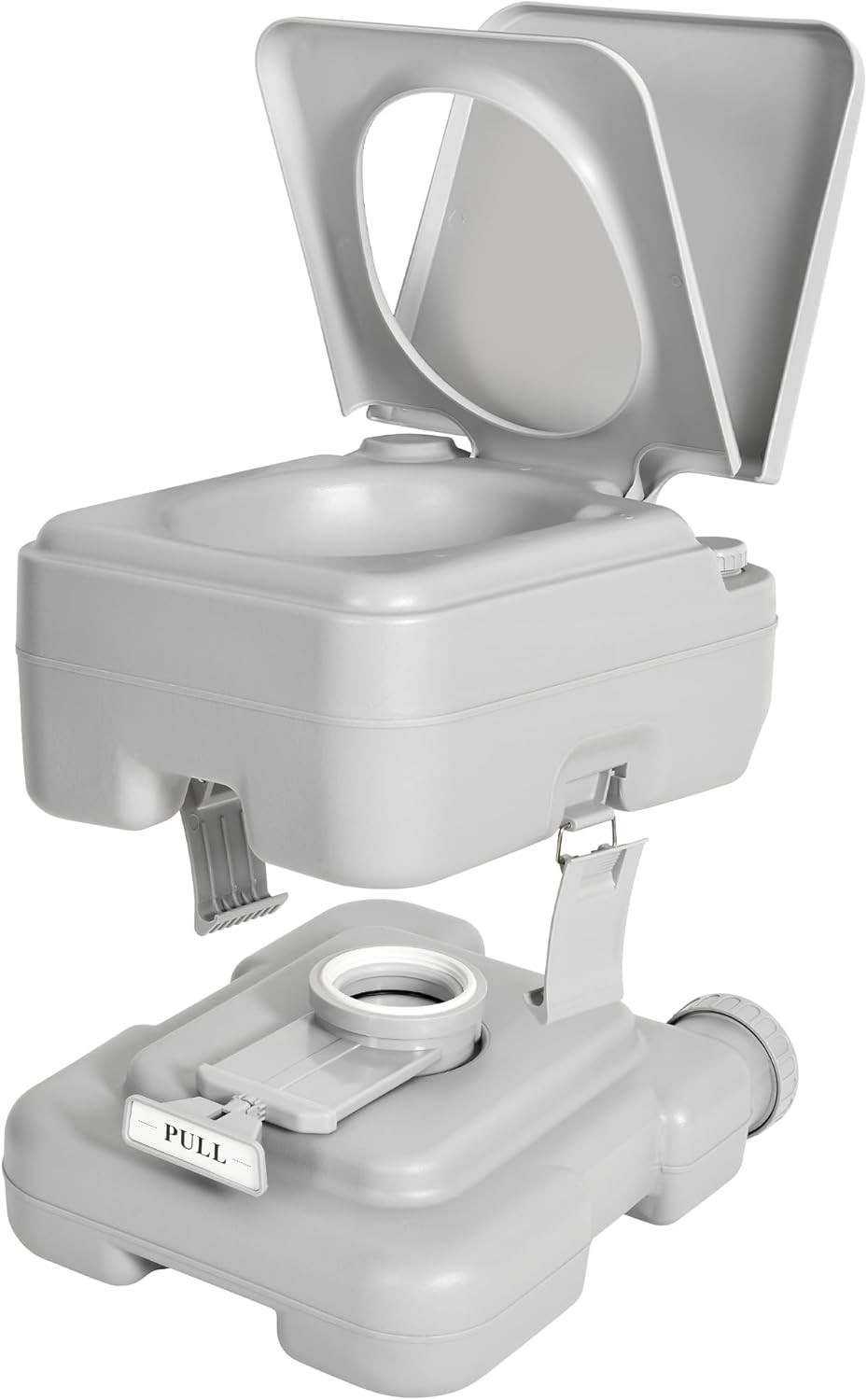 Portable 3.2 Gallon Toilet for Camping, RV, Boating & Hiking – Anti-Leak Design