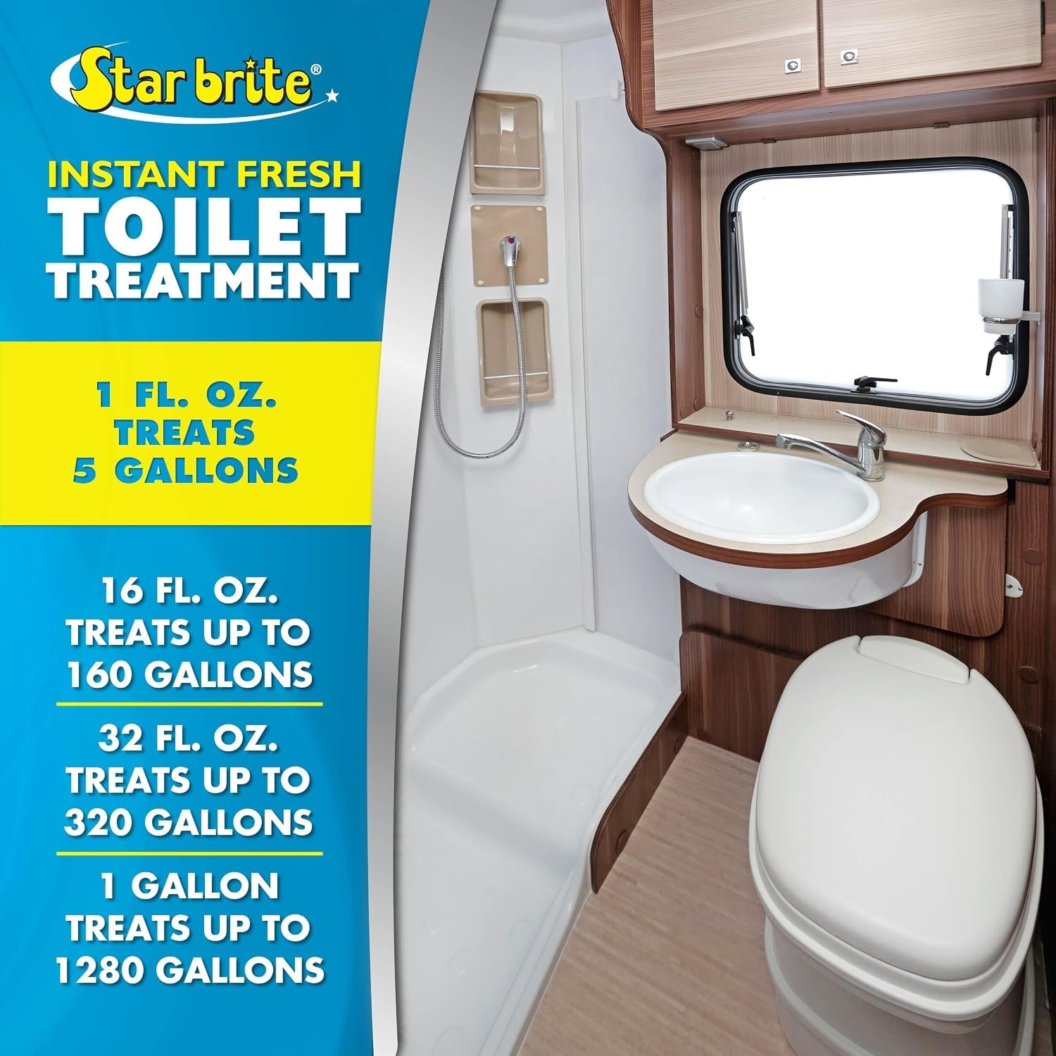 Non-Toxic Odor Control – RV Marine Portable Toilet Treatment