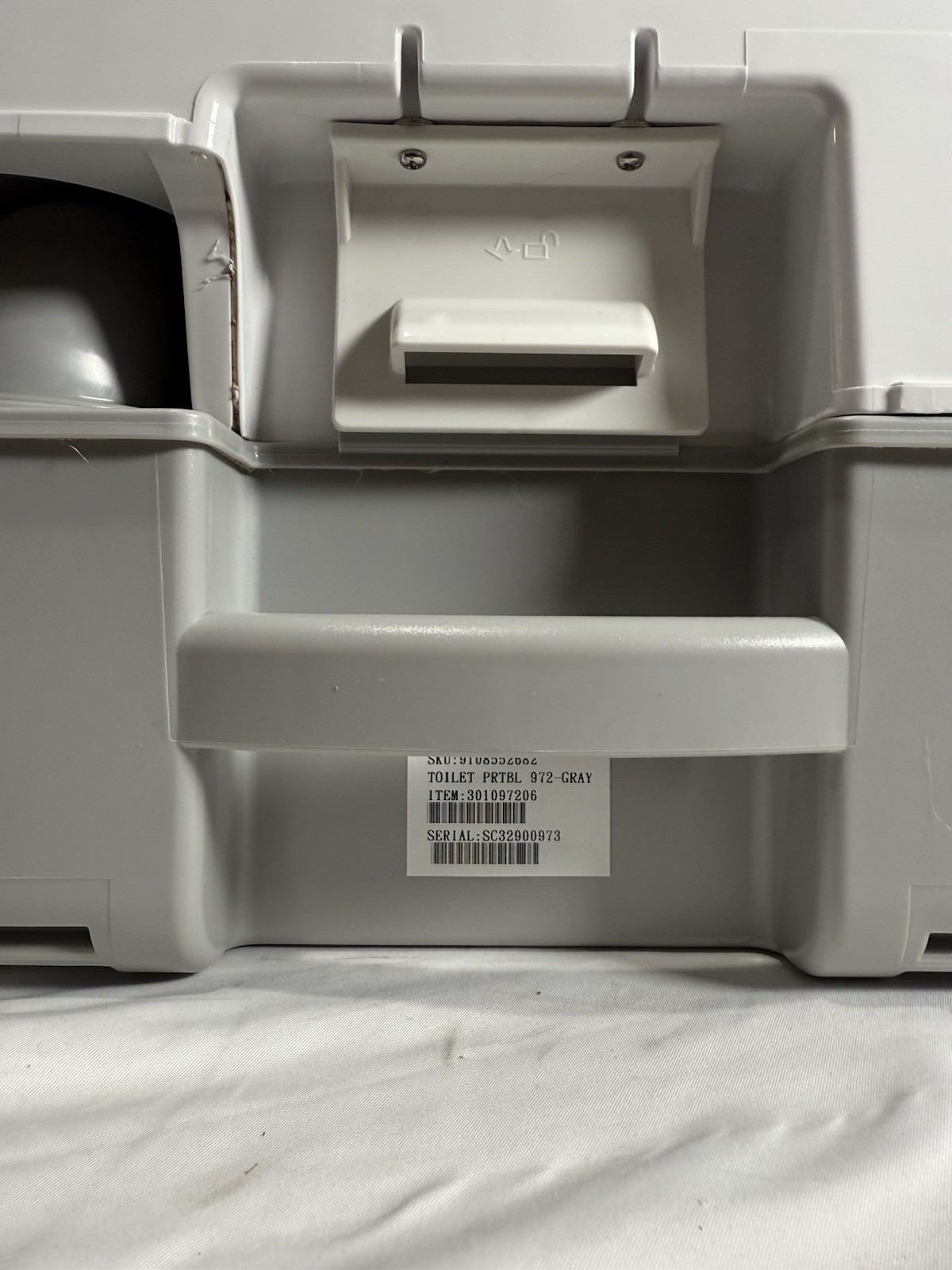 Dometic 972 Portable Toilet – Gray 2.6 Gallon New Open Box
