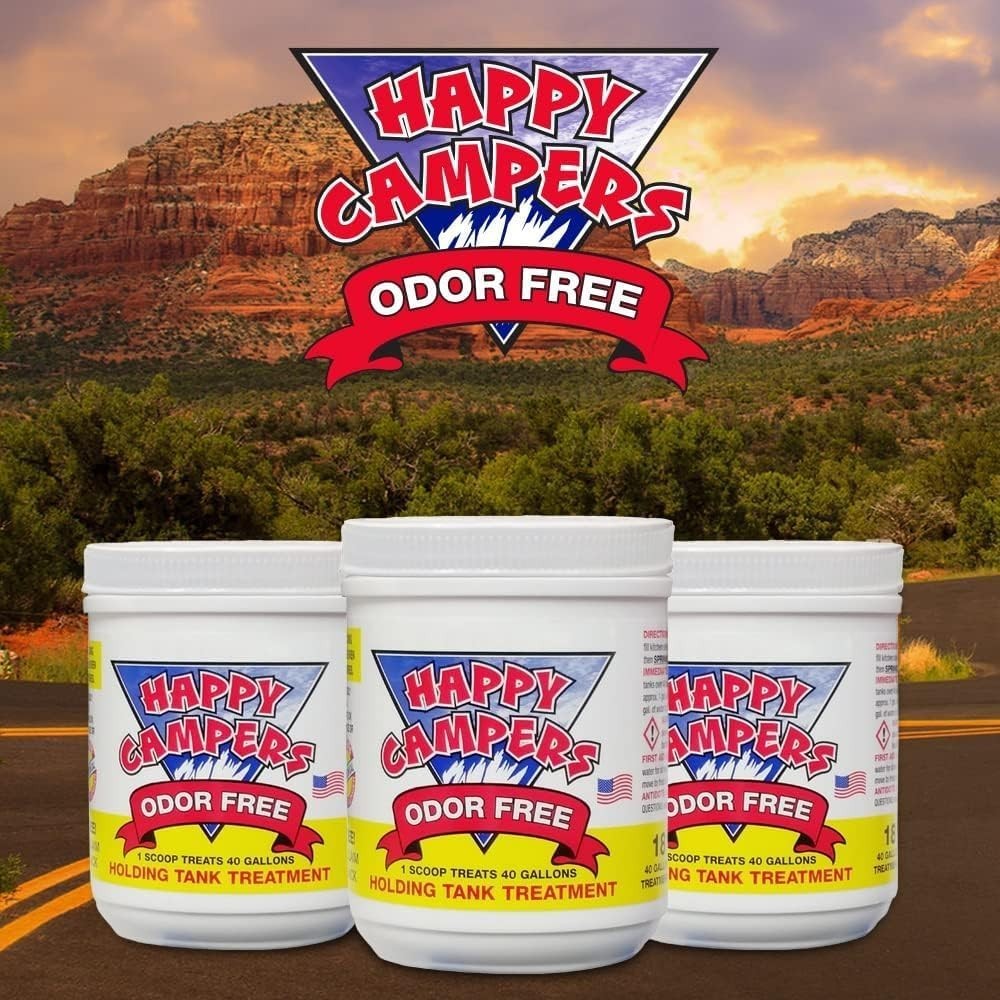 RV Toilet Treatment – Powerful Odor Control, Long-Lasting RV Tank Treatment -…