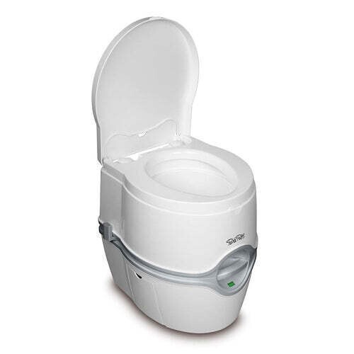Thetford Curve Porta Potty 5.5 Gal Portable Camping RV Travel Toilet Full Size