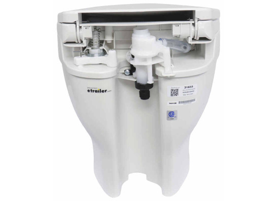 Thetford Aqua-Magic VI RV Toilet – Low Profile – Round Bowl – Slow Close Lid – W
