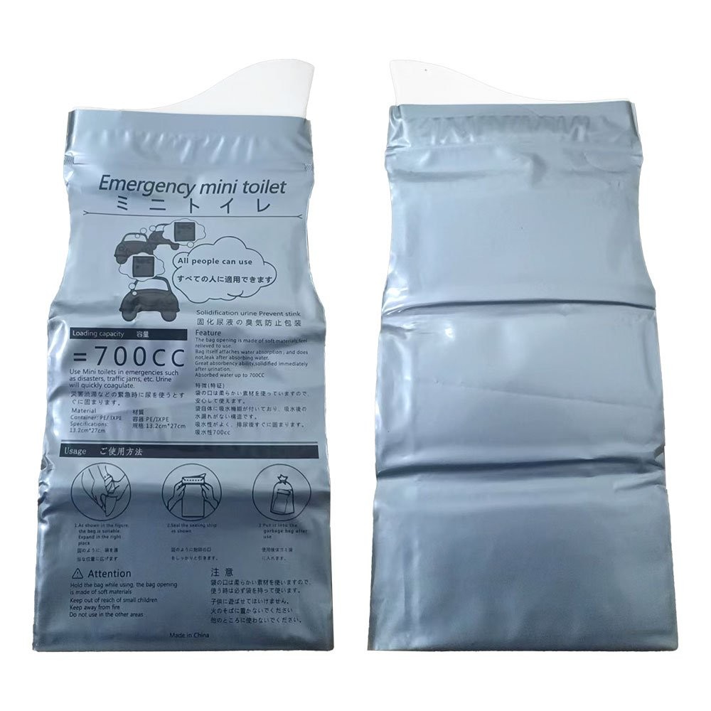 10/20PCS Disposable Urinal Bags Camping Pee Bags Unisex Urine Bag Vomit Bag JQ