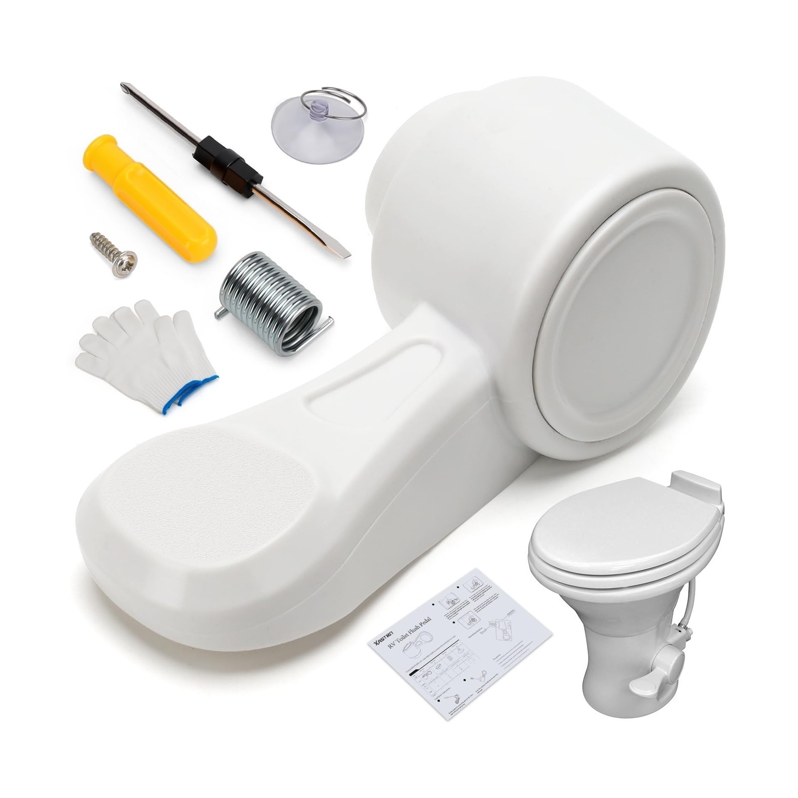 RV Toilet Flush Pedal Repair Kit – Fit For Dometic 300/310/320/321, Upgraded