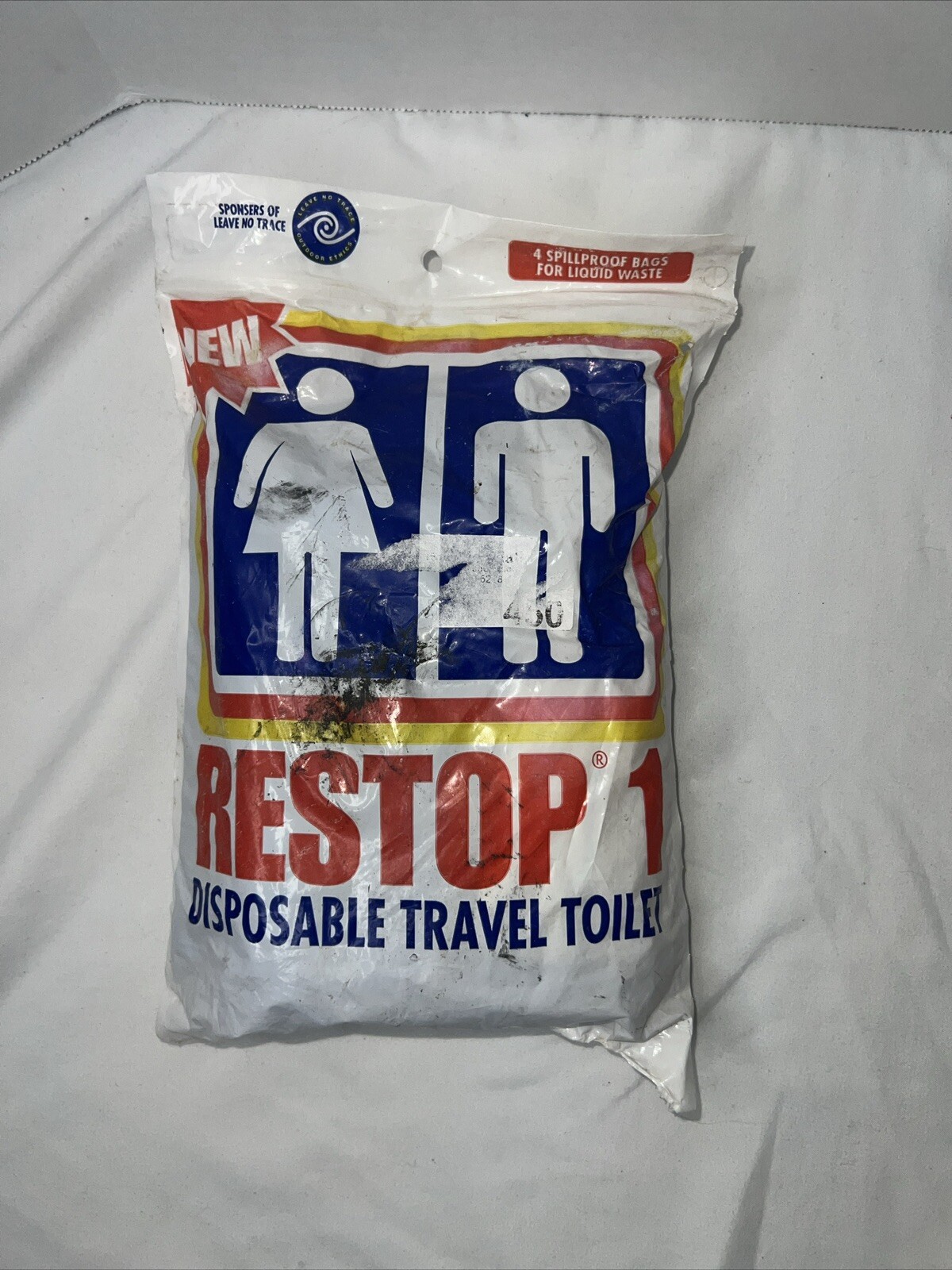RESTOP 1 – Portable Toilet Liquid (Pee) Leak Proof Waste Bag Sealed