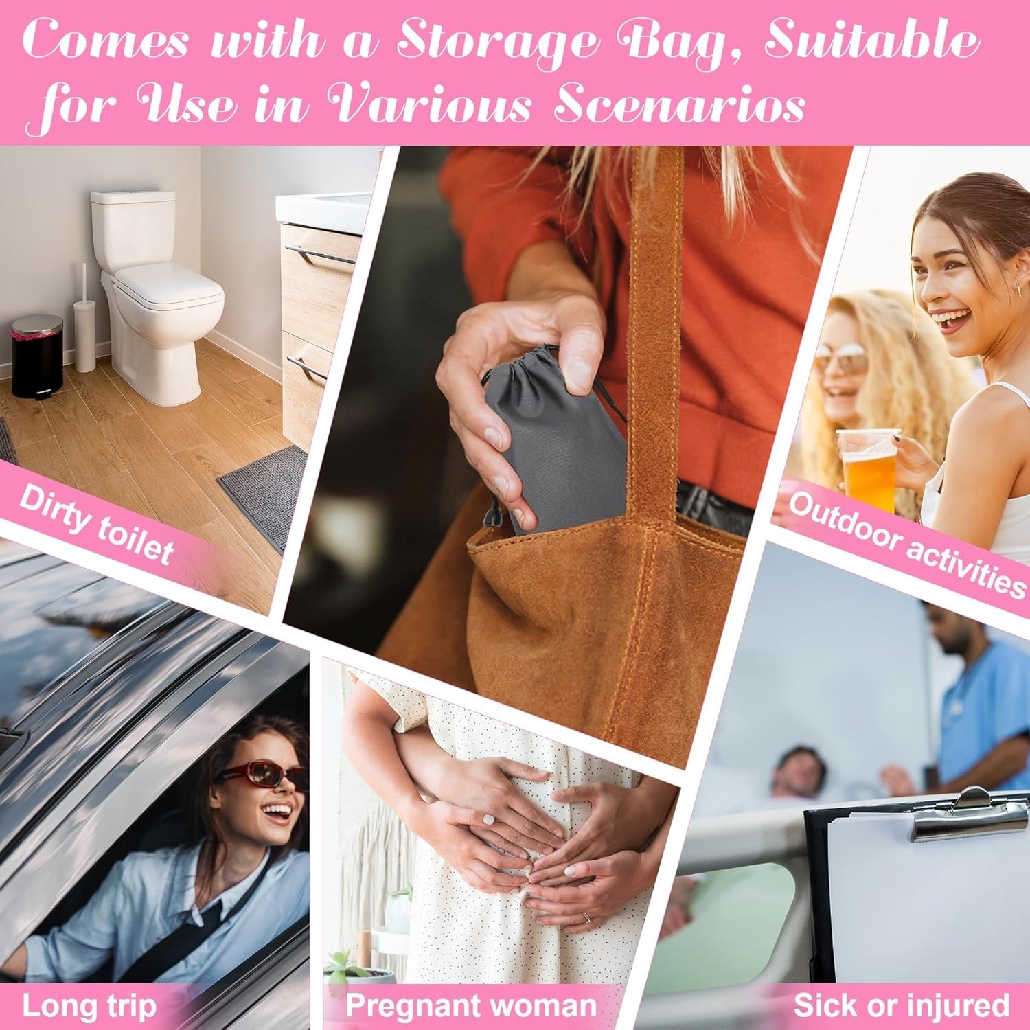20-Pack Portable Disposable Urinal Cups for Women – Outdoor Pee Convenience