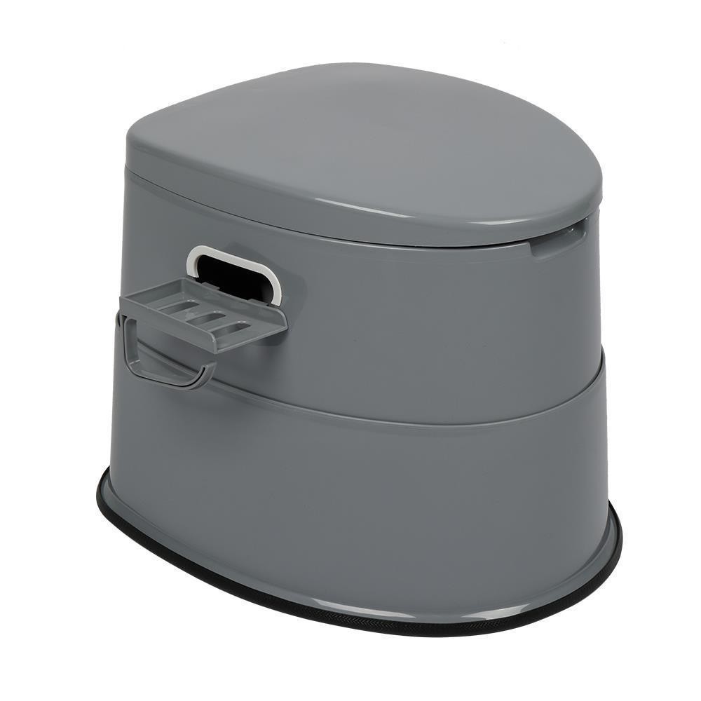 New 5L Portable Toilet Seat Travel Camping Hiking Outdoor Indoor Potty US