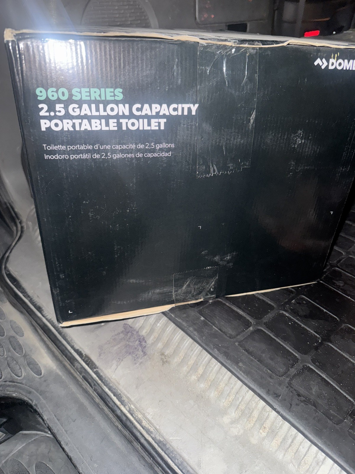Dometic 962 Short Portable Toilet – 2.5-gallon Waste Tank (ST)