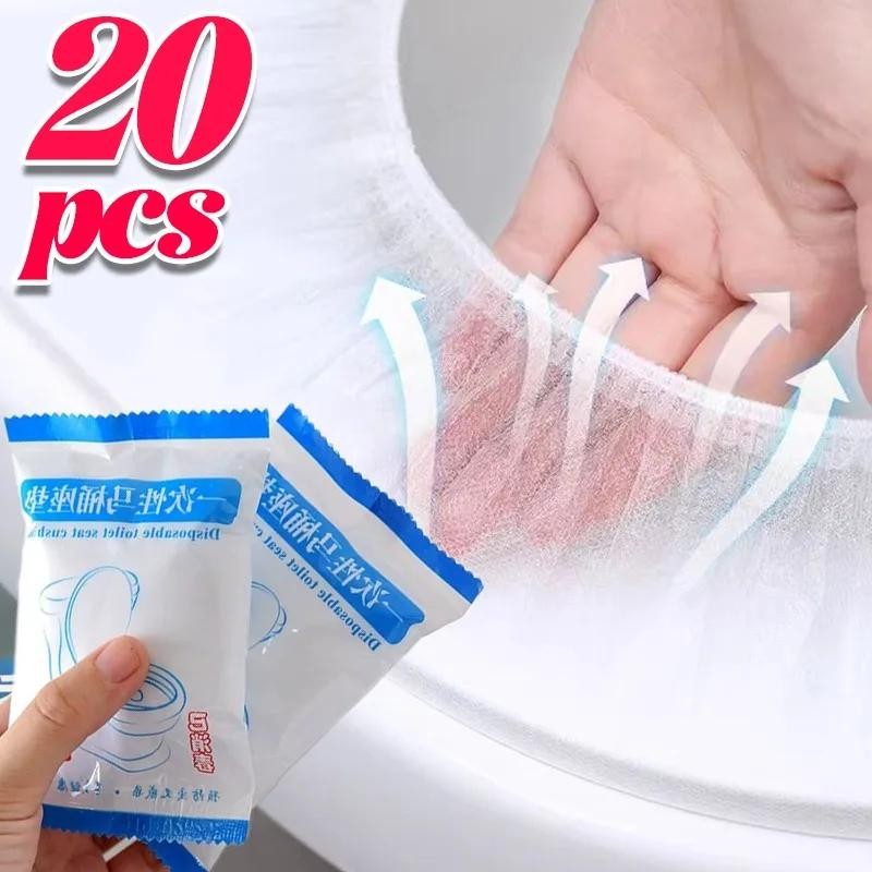 Portable Toilet Seat Covers Sterile Travel Camping Hotel Bathroom Hygiene Mats