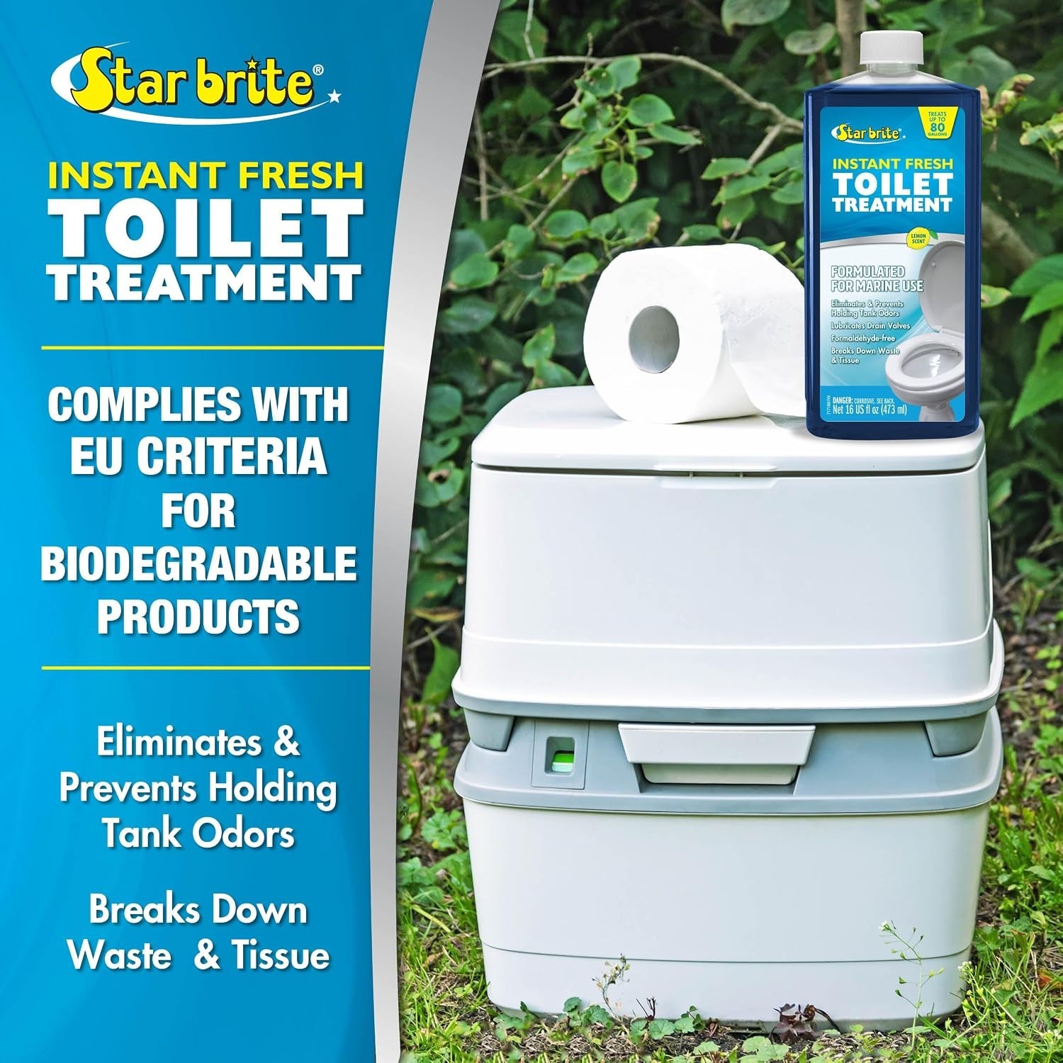 Non-Toxic Odor Control – RV Marine Portable Toilet Treatment