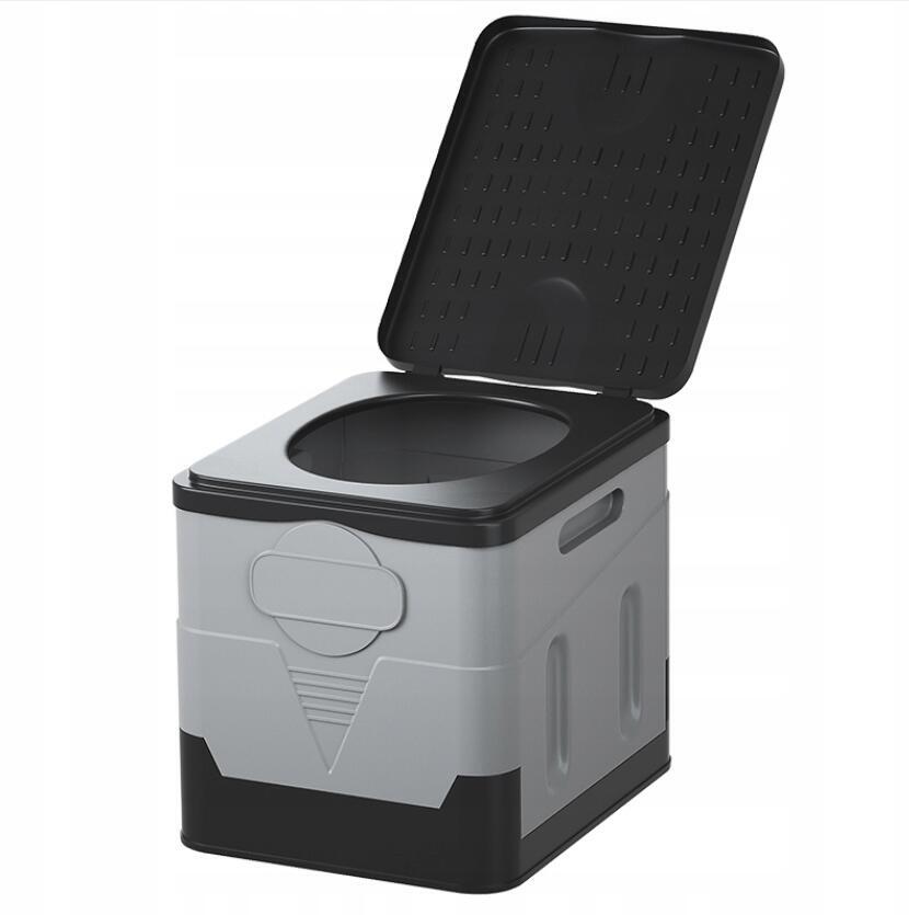 6.6 Gallon 20L Portable Toilet Flush Travel Camping Commode Potty Outdoor Indoor