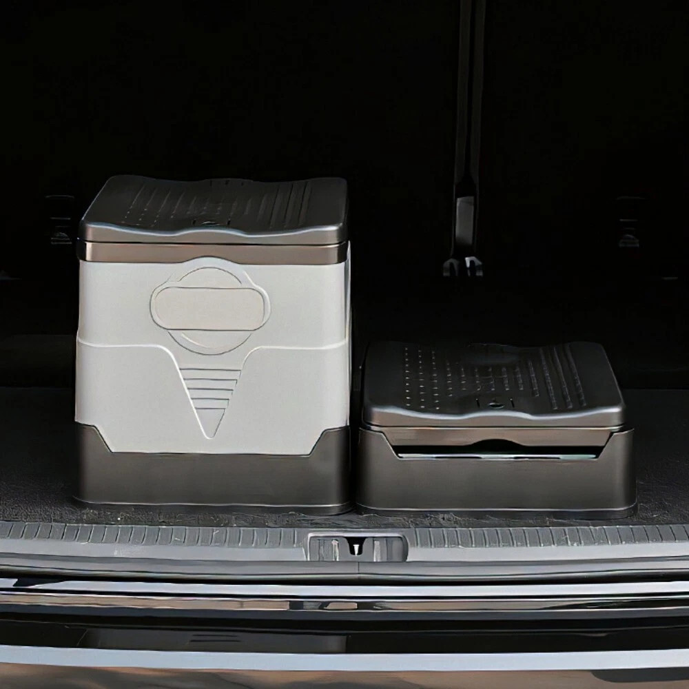 Portable Camping Toilet 20L Foldable Potty for Car Travel, Hiking Emergency Use