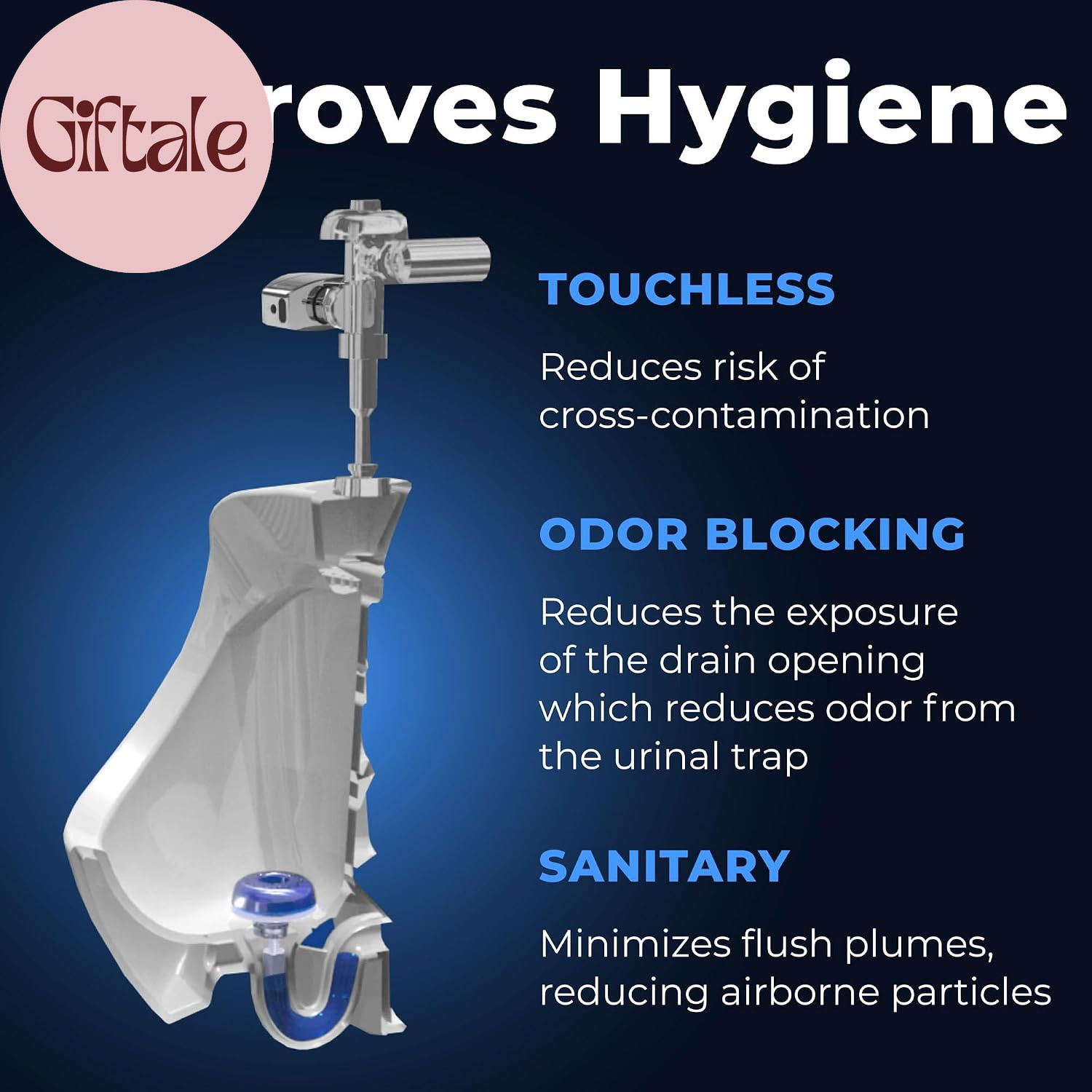 Urinal Conversion System – Upgrade to Water-Efficient Touchless Urinals for Comm