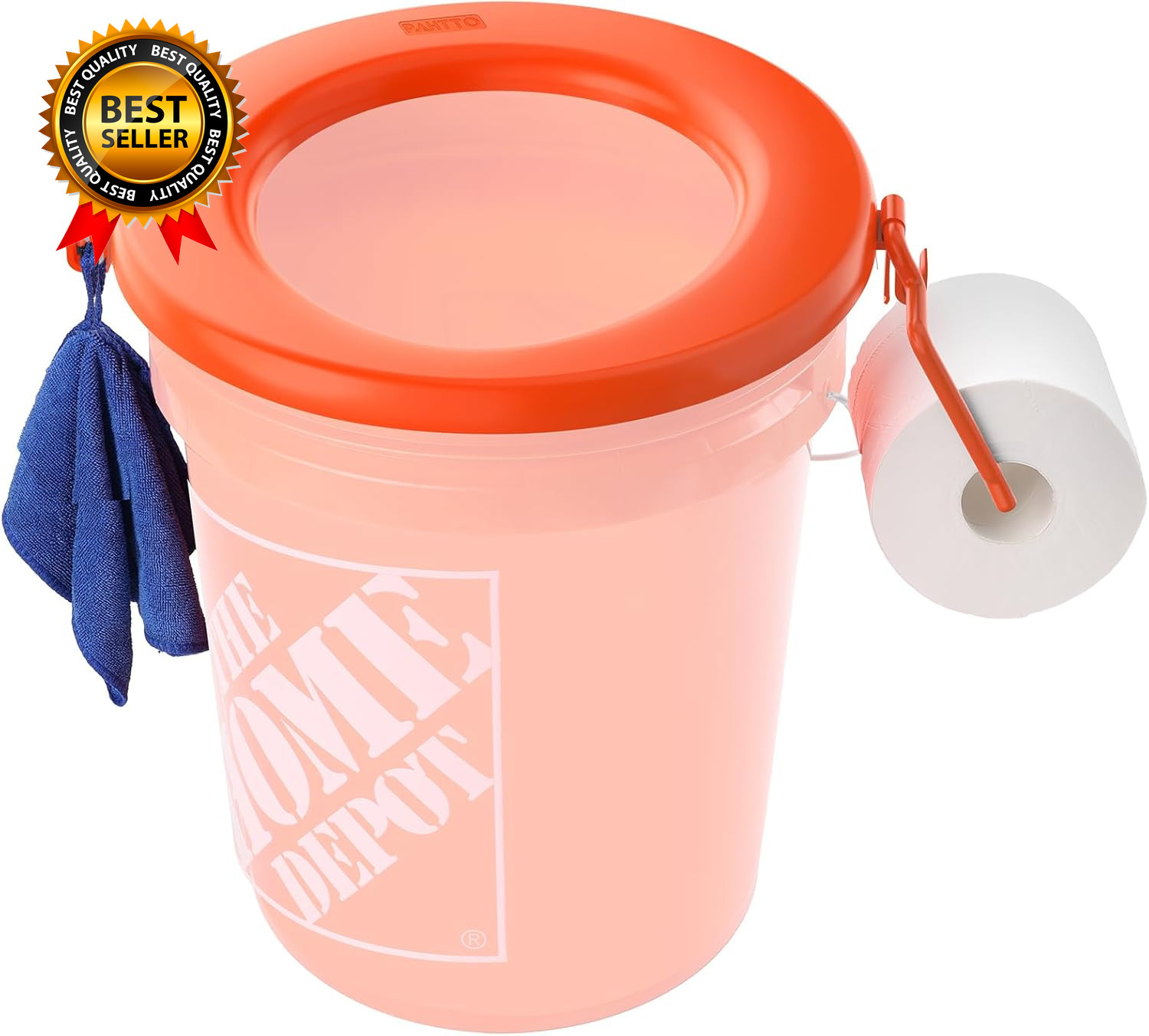 Bucket Toilet Seat Portable Toilet Seat for 5 Gal Buckets Camping Toilet Seat