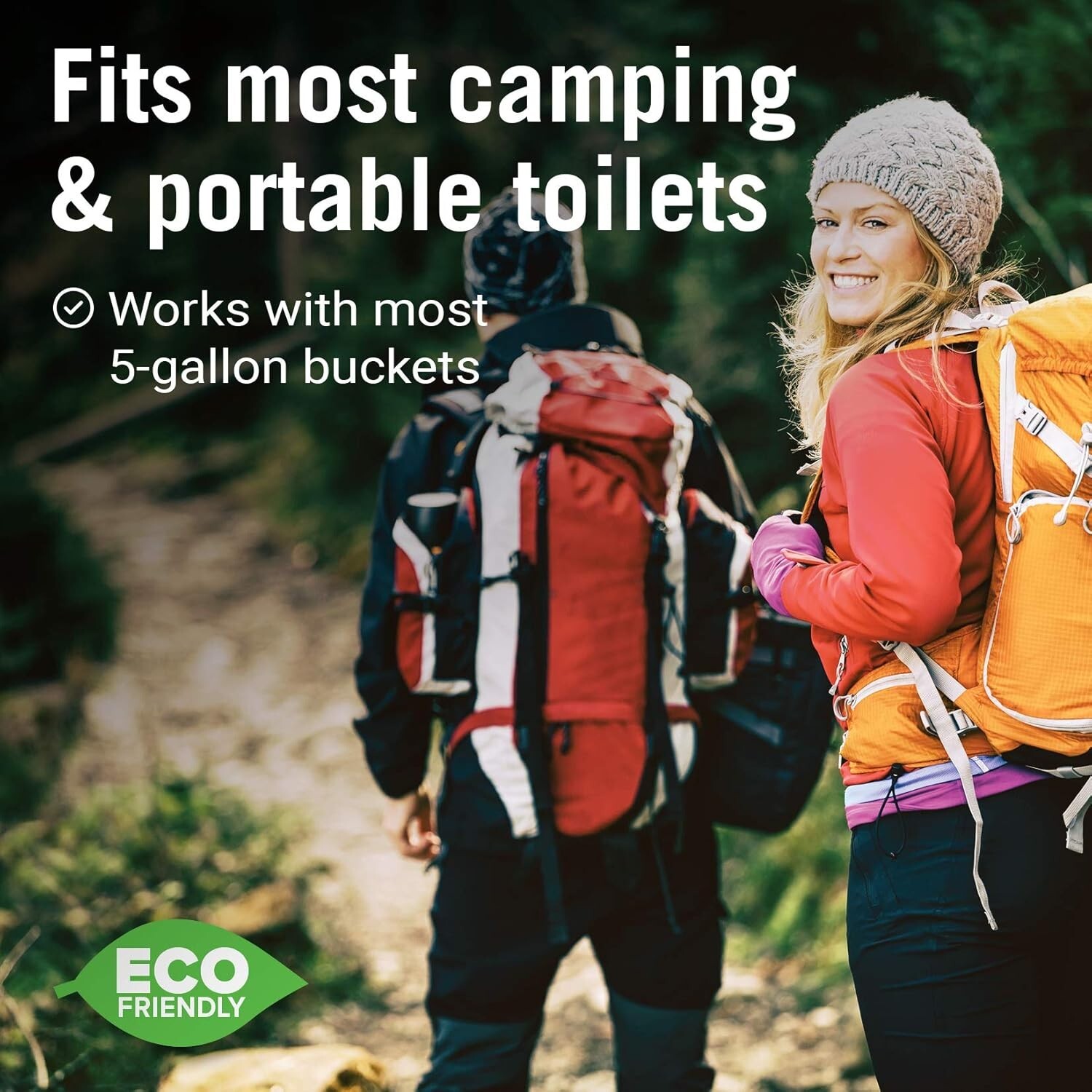 Universal Fit 8-Gallon Biodegradable Toilet Bags – Ideal for Camping & Compost