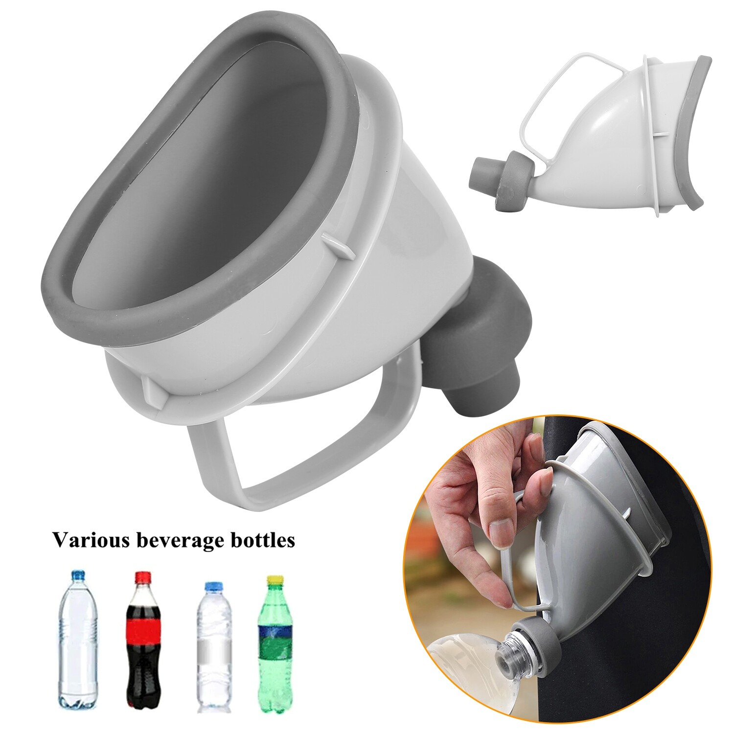Camping Portable Female Urinal Device Reusable Cup Urination Funnel For Women