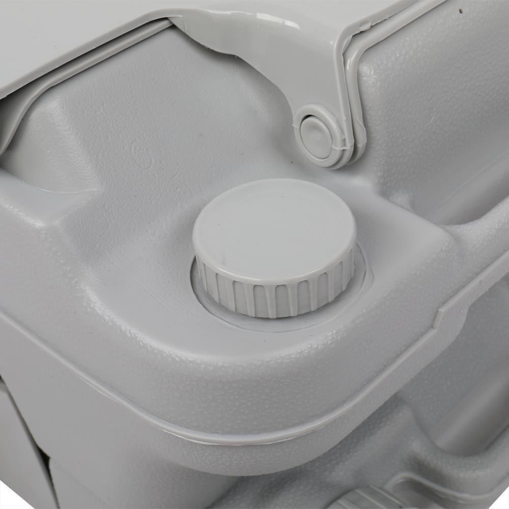 Portable Toilet 2.8 Gallon 10L Flush porta-potty Outdoor Indoor